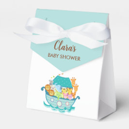 Caja de Favor Arca de Noé (Boy Baby Shower)