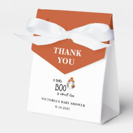 Caja de Favor Baby Shower de Little Boo de Hallowe