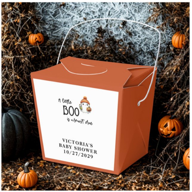 Caja de Favor Baby Shower de Little Boo de Hallowe (Subido por el creador)