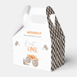 Caja de Favor de Aniversario de Camión de un Monst