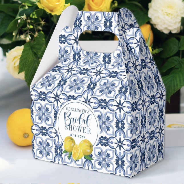 Caja de Favor de Azulejos Azules de Lemon Positano (Subido por el creador)