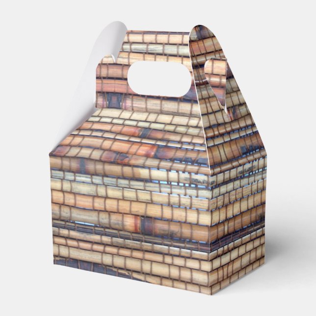 Caja de Favor de Bambú Natural (Front Side)