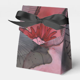 Caja de Favor de Berry Rojo Negro