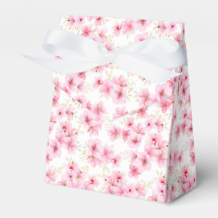 Caja de Favor de Boda - Flores Favor Caja