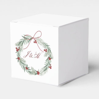 Caja de Favor de Boda Personalizada