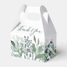 Caja de Favor de Boda Silvery Green Eucalyptus