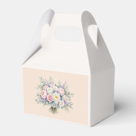 Caja de Favor de Bouquet Hermosa Personalizada | B