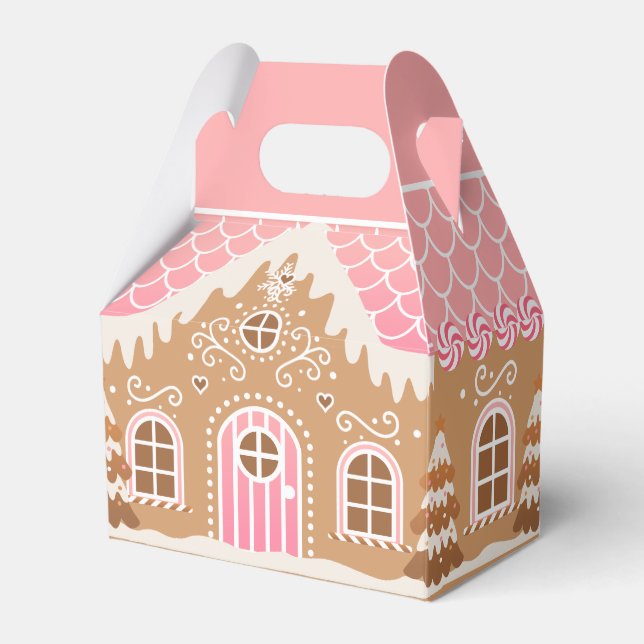 Caja de Favor de Casa Rosada Gingerbread (Front Side)