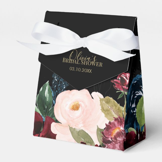 Caja de Favor de Ducha de Boda (Front Side)