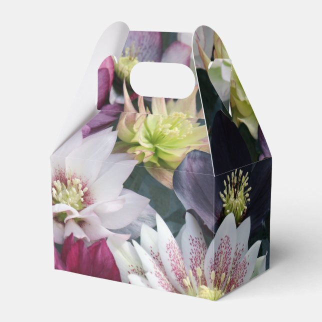 Caja de Favor de Flores Vintage (Front Side)