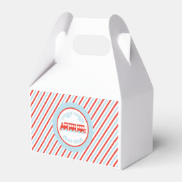 Caja de Favor de Gable de Cumpleaños del Tren