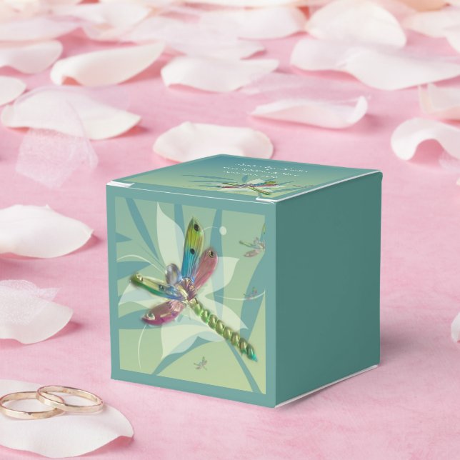Caja de Favor de la Boda de la Dragonimola en Desc (Boda)