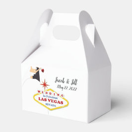 Caja de Favor de la Boda de Las Vegas