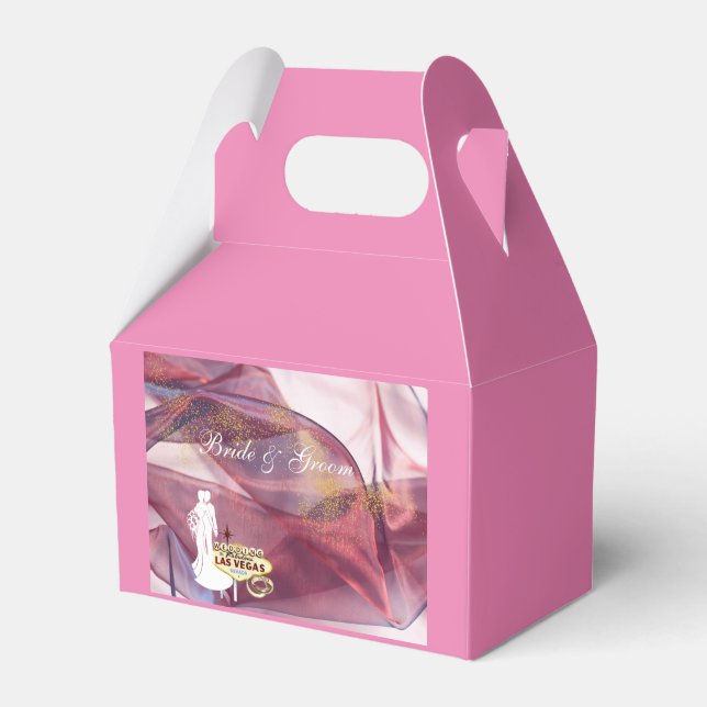 Caja de Favor de la Boda de Las Vegas (Front Side)