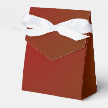 Caja de Favor de la Boda Roja Ligera