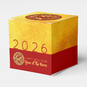 Caja de Favor de la Fiesta 2026 de Red Gold Horse