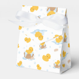 Caja de Favor de la Fiesta de Baño de Pato Amarill
