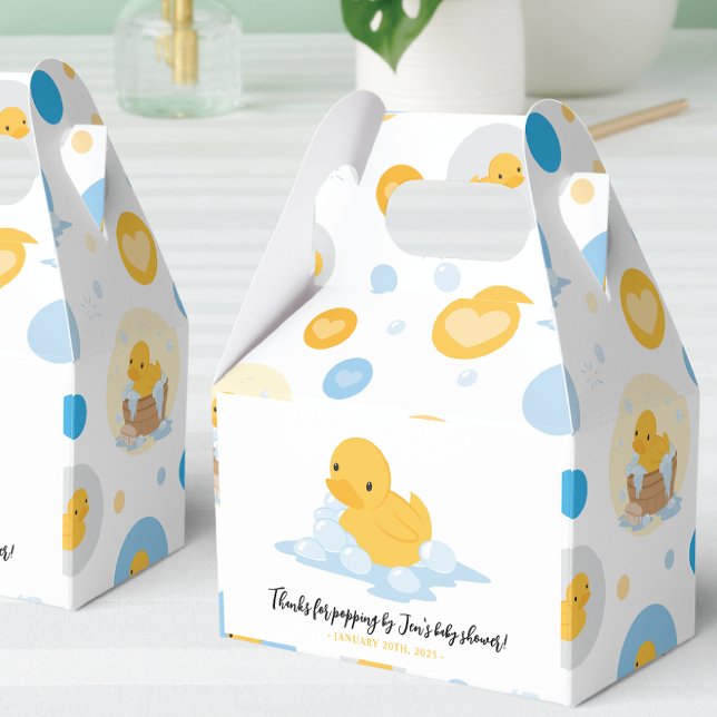 Caja de Favor de la Fiesta de Baño de Pato Amarill (Subido por el creador)