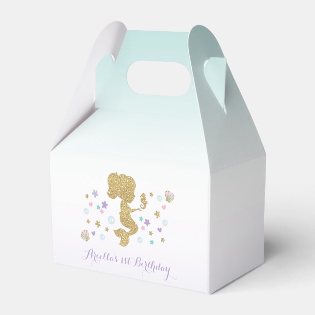 Caja De Favor De La Fiesta De Cumpleaños De La Sir (Front Side)