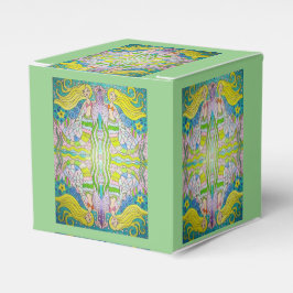 Caja de Favor de la Fiesta de Cumpleaños de Sirena