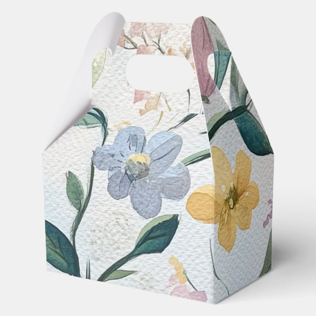 Caja de Favor de la Fiesta de Día de la Madre Flor (Anverso)