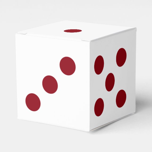Caja de Favor de los dados de seis caras mueren o  (Costado Anverso)