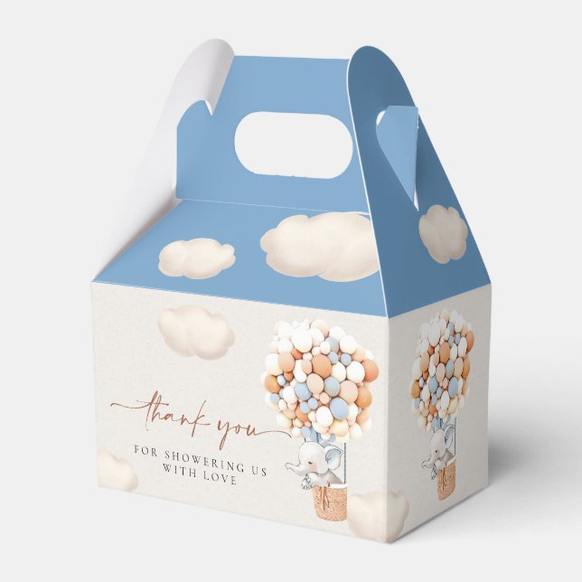 Caja de Favor de los Globos de Elefante (Front Side)