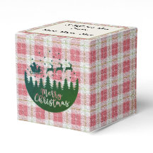 Caja de Favor de Navidad con Personalizable