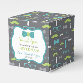 Caja de Favor de Pequeño Hombre, Baby Shower