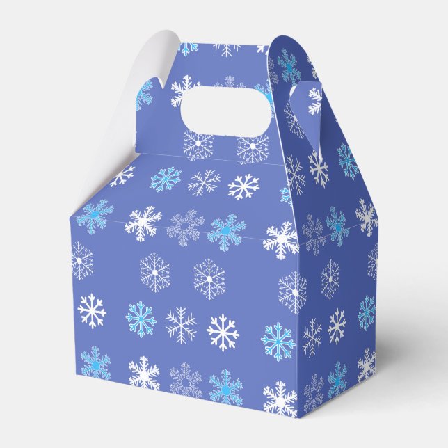 Caja De Favor De Snowflake Por La Noche (Front Side)