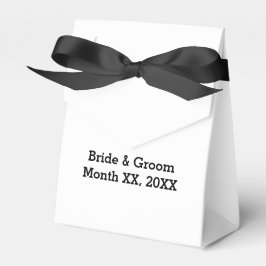 Caja de Favor de Tiendas de Boda de Novia y Groom 