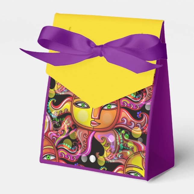 Caja de Favor de Tiendas de Personalizado - Caja d (Front Side)