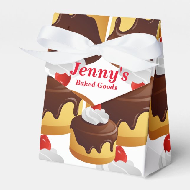 Caja de Favor de Tiendas para Personalizados de Me (Front Side)