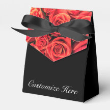 Caja de Favor de Tiendas para Rosas Personalizados