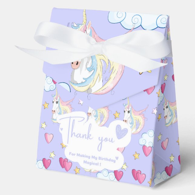 Caja de Favor de Unicornio (Anverso)
