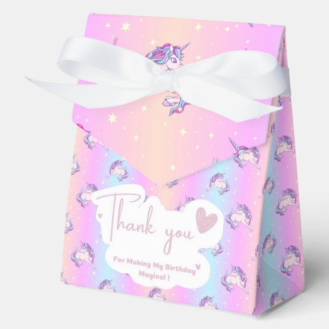 Caja de Favor de Unicornio (Anverso)