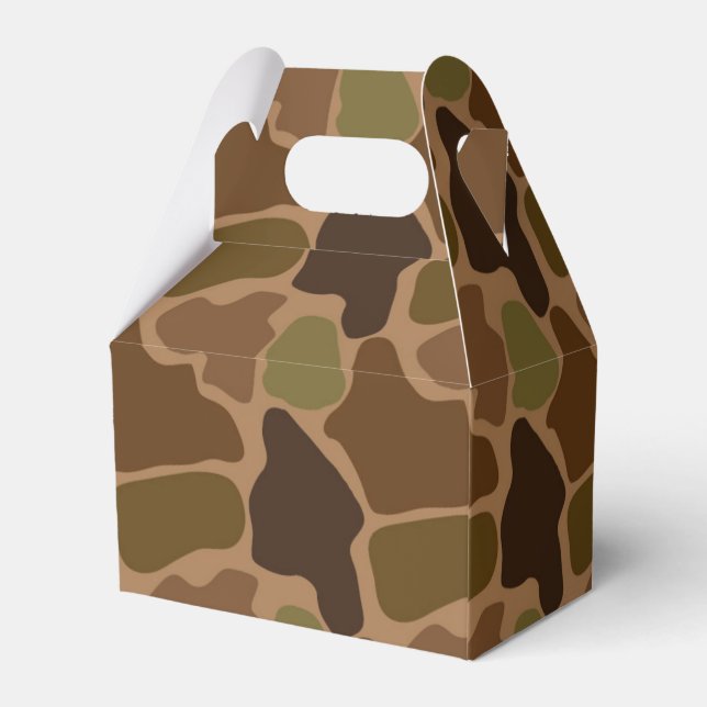 Caja de Favor del Camuflaje Clásico (Reverso)