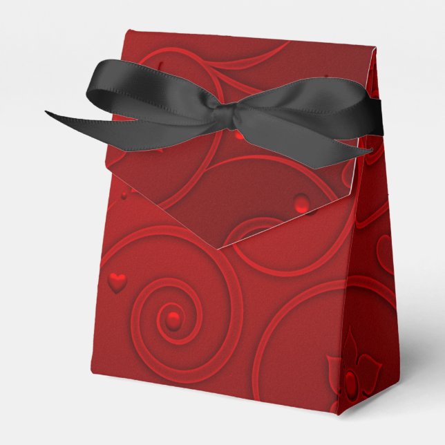 Caja de Favor del Corazón Rojo (Front Side)