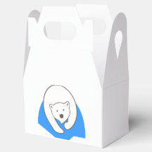 Caja de Favor del Diseño del Oso Polar