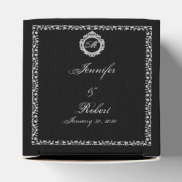 Caja de Favor del Monograma del Marco Gótico