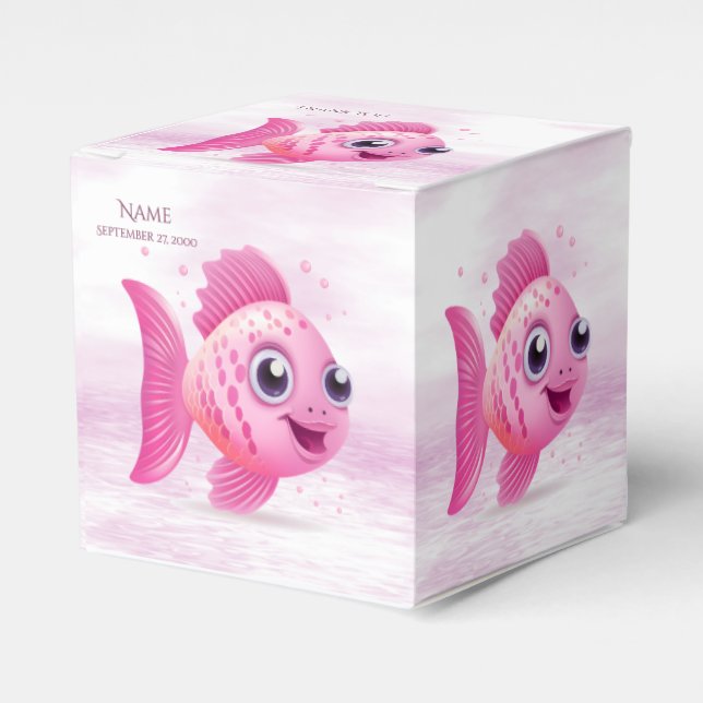 Caja de Favor del Pescado Rosa (Costado Anverso)