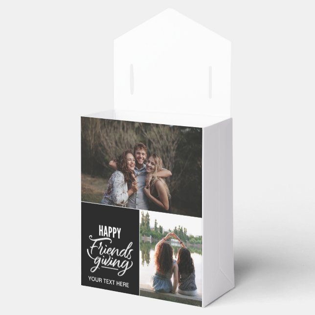 Caja de Favor Feliz de Amistad Personalizada (Abierto)