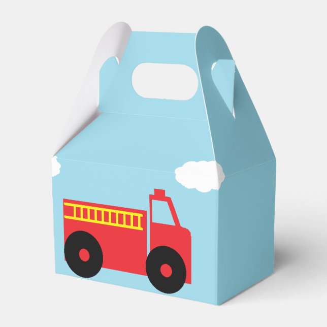 Caja de Favor Gable de "Firetruck" (Front Side)
