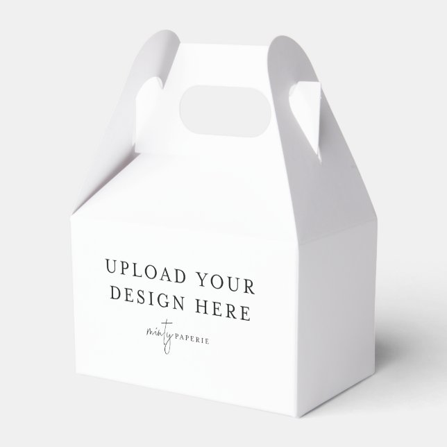 Caja de Favor Gable, hágalo usted mismo 4"x 5" (Front Side)