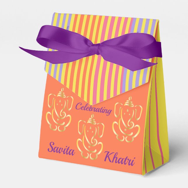 Caja de Favor Noche Mehndi (Front Side)