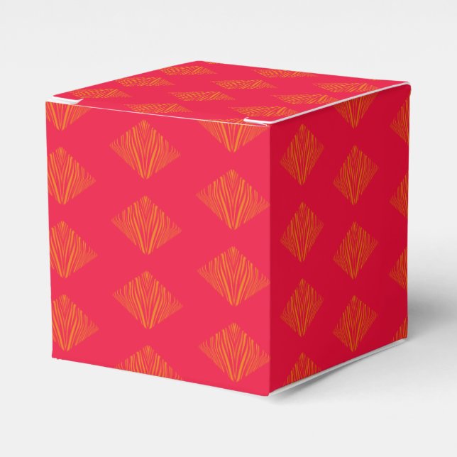 Caja de Favor Ornamental de Cebra (Costado Anverso)