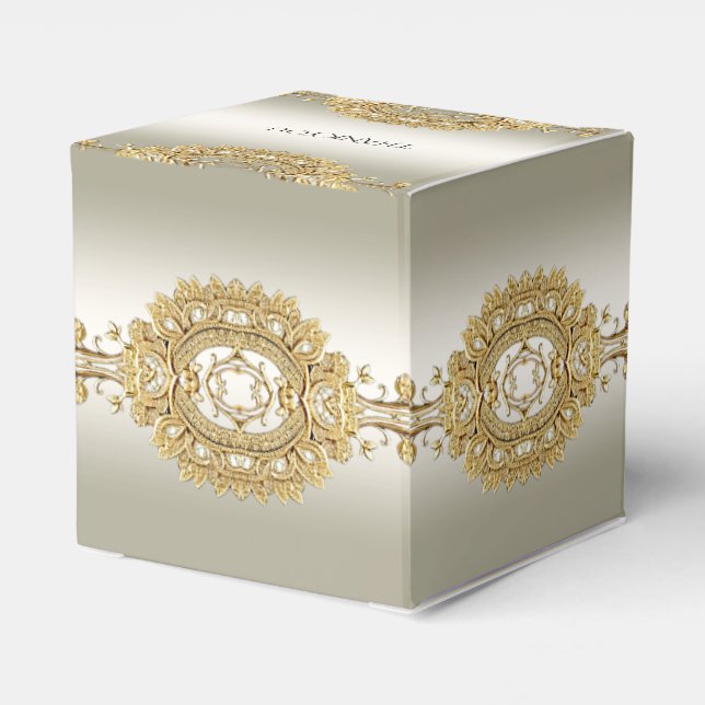 Caja de Favor Ornate Gold (Reverso Costado)