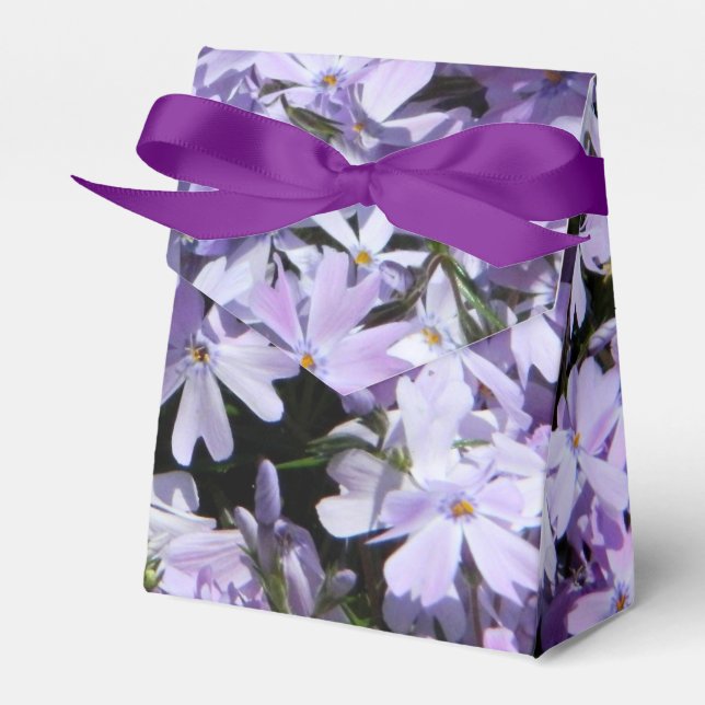 Caja de Favor Purple Floral (Front Side)