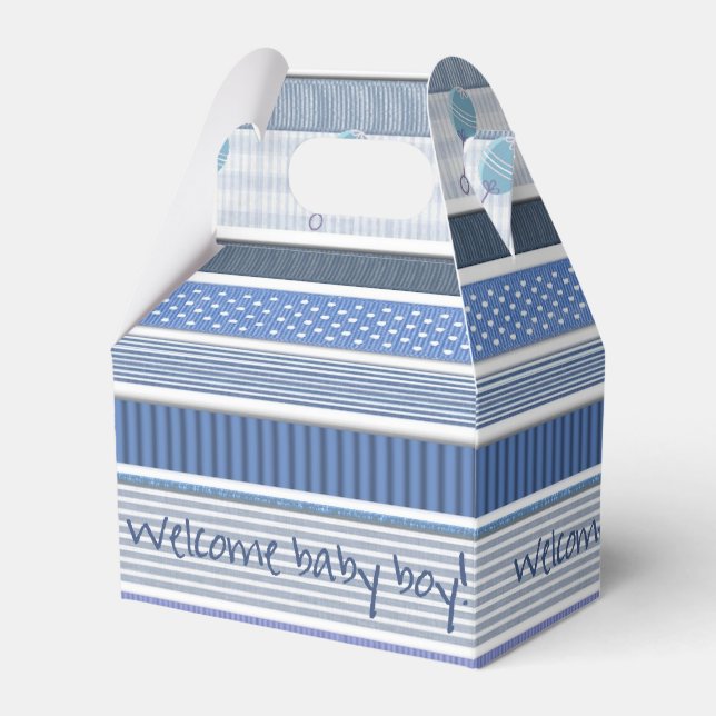 Caja de Favor/Regalo - ¡Bienvenida Niño! (Front Side)