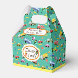 Caja de Favor Verde azulada de Transporte